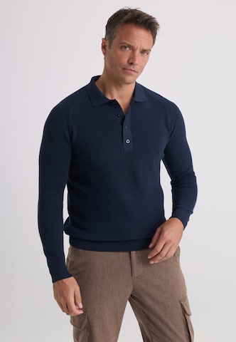 Felix Hardy Trui in Blauw: voorkant