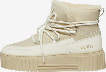 s.Oliver Snowboots in Beige: Vorderseite
