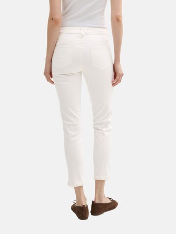 Skinny Jean 'Alexa' TOM TAILOR en blanc