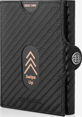 Trusador Portemonnaie 'Valencia' in Grau: Vorderseite