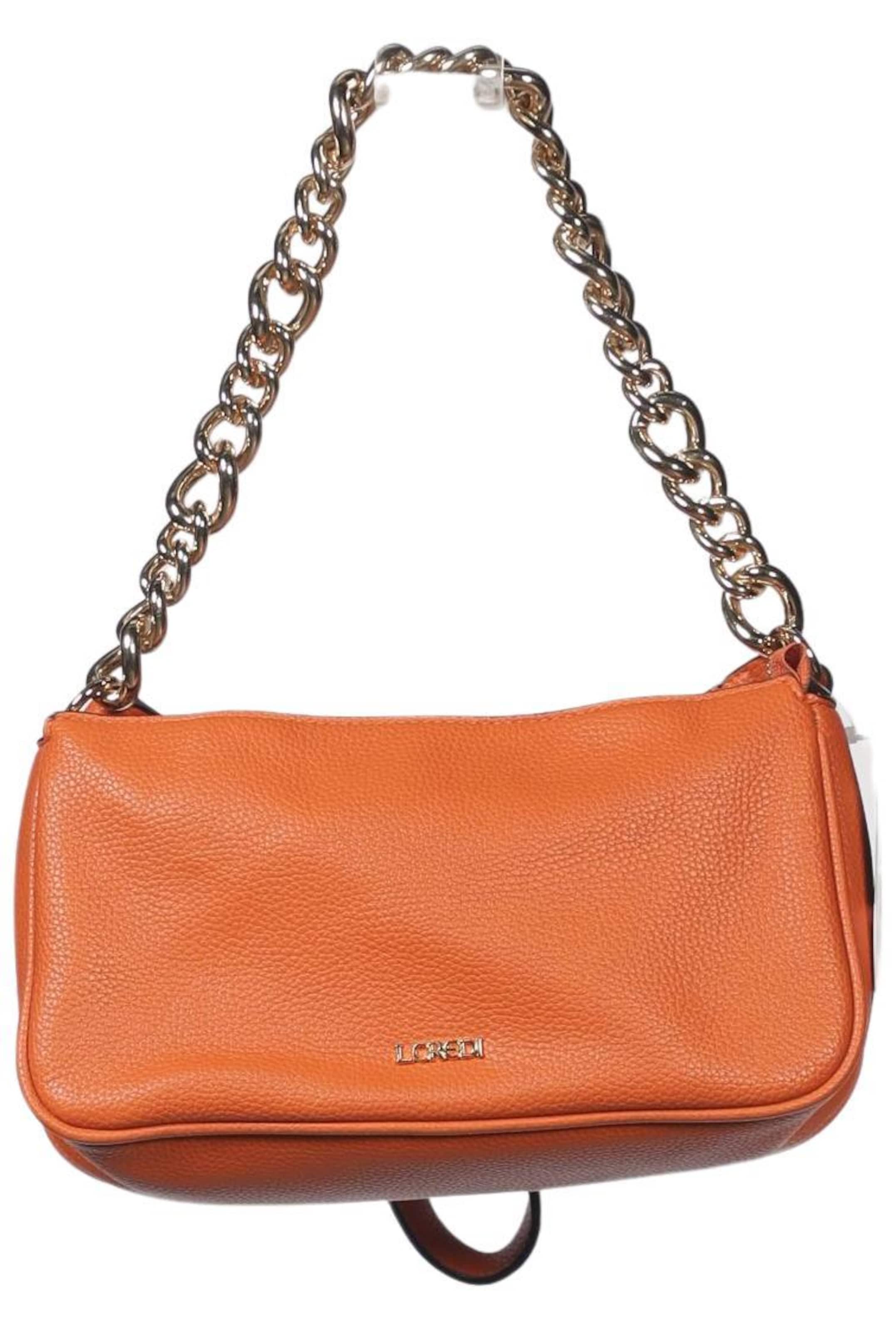 L.CREDI Handtasche klein One Size in Orange: Vorderseite