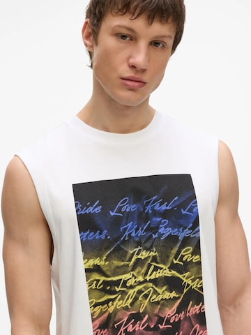 KARL LAGERFELD JEANS Póló - fehér