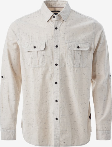 Salsa Button Up Shirt 'DENMARK' in Beige: front