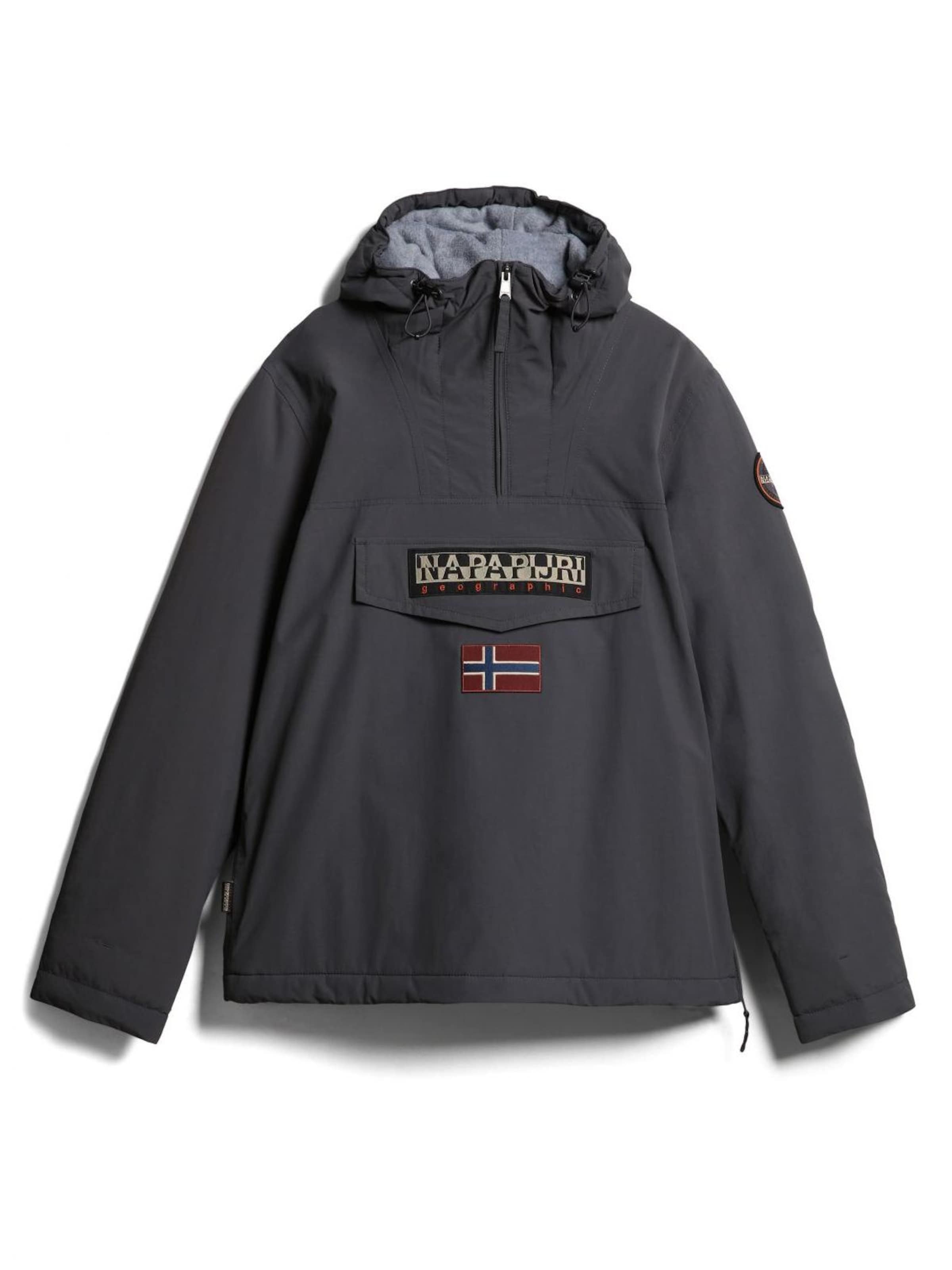 NAPAPIJRI Between-Season Jacket in Grey: front