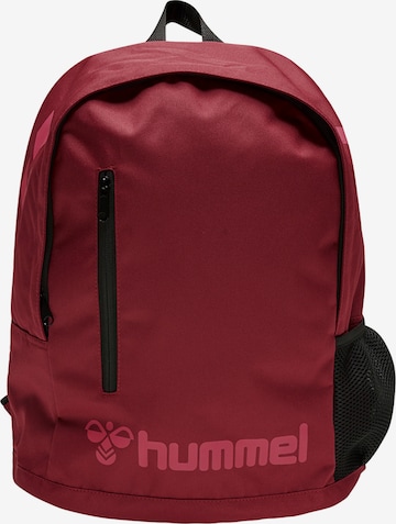 Sac à dos Hummel en rouge : devant