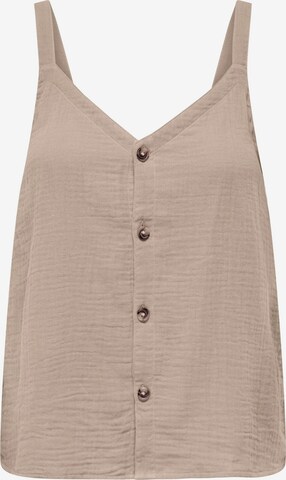 Camicia da donna 'THYRA' di ONLY in beige: frontale