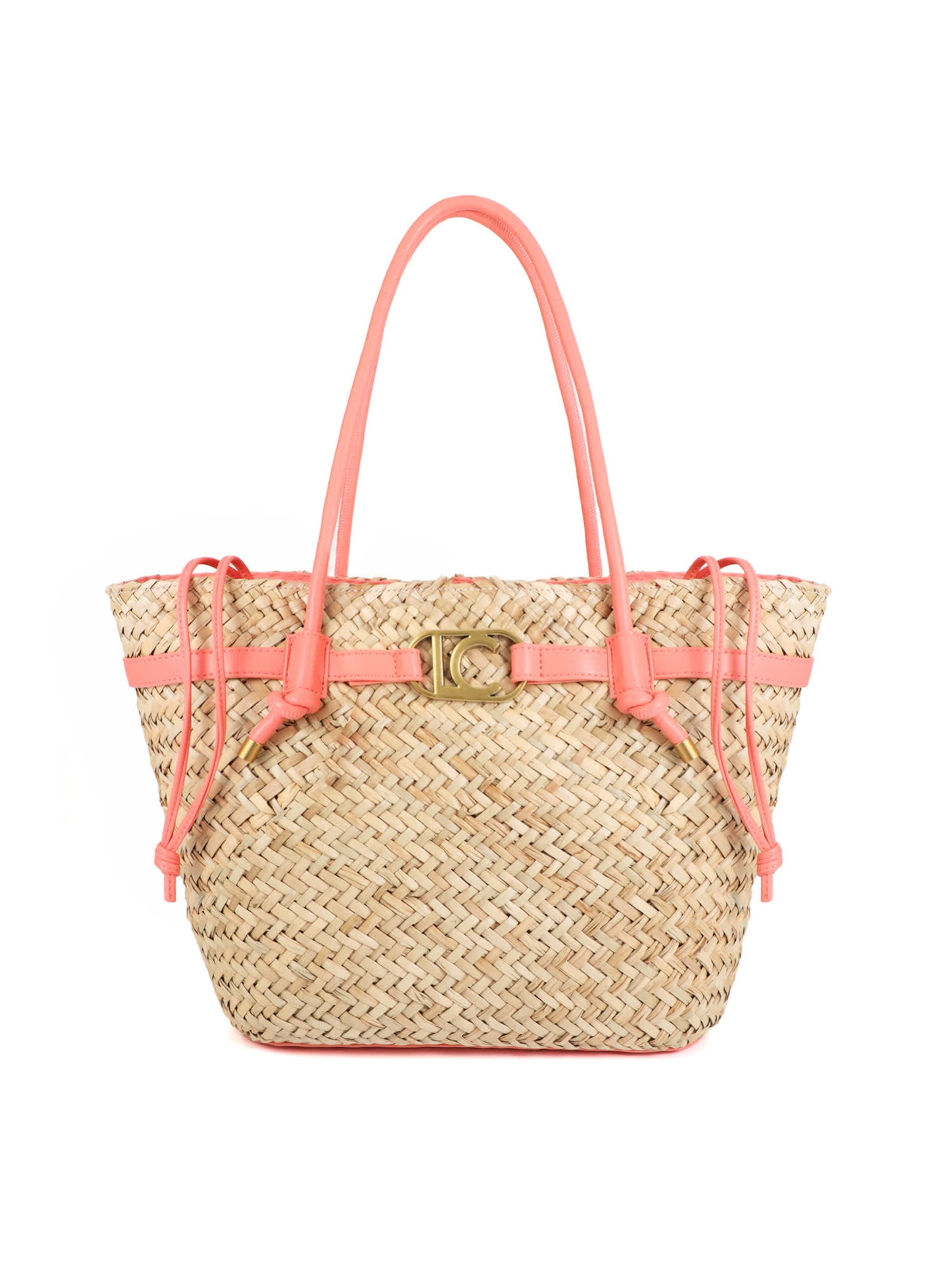 Lola Casademunt Shopper in One Size in beige / camel / rosa, Produktansicht