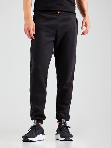 CAMP DAVID Tapered Hose in Schwarz: Vorderseite