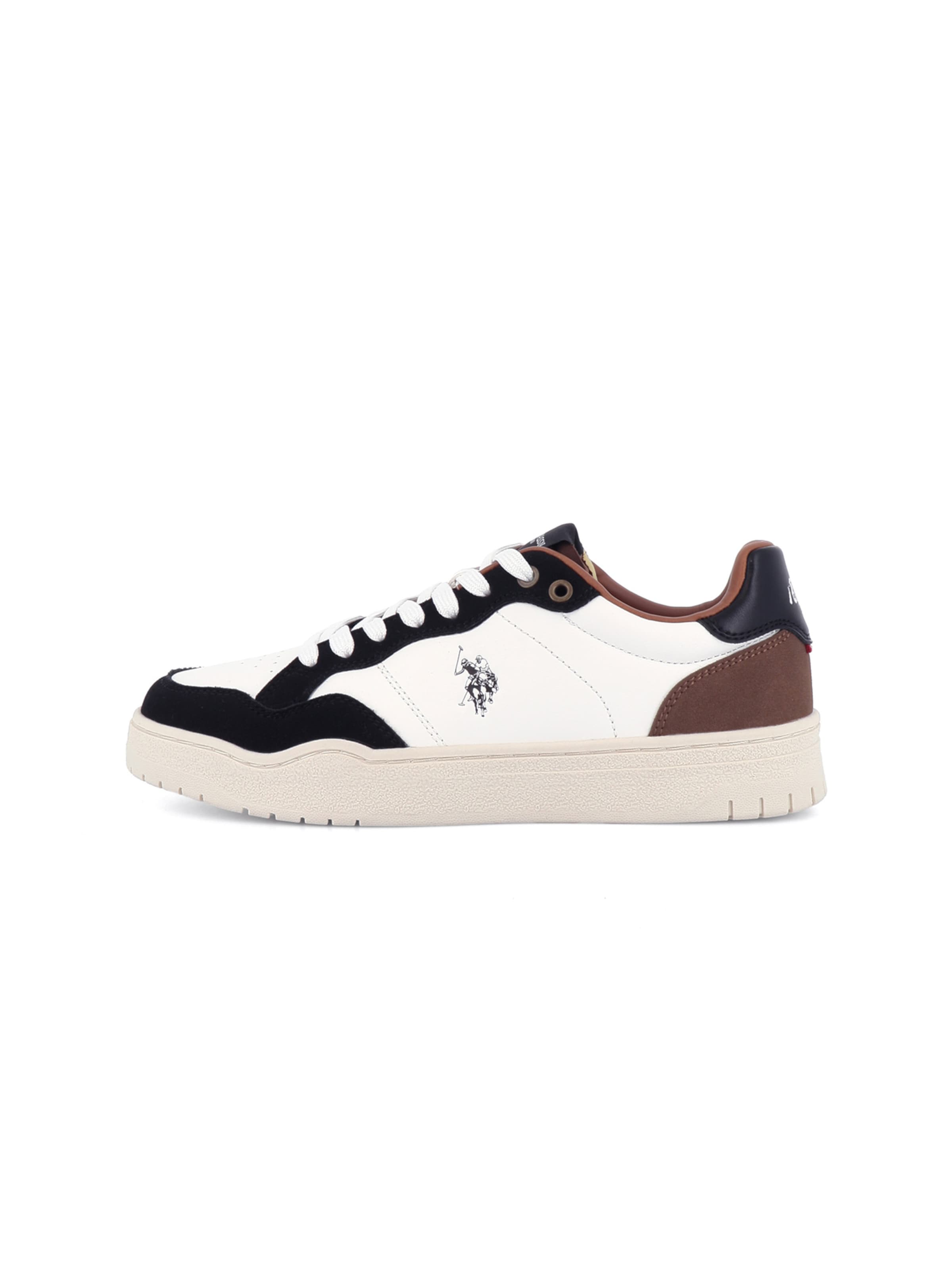 Baskets basses 'Elia' US POLO ASSN. en blanc : devant