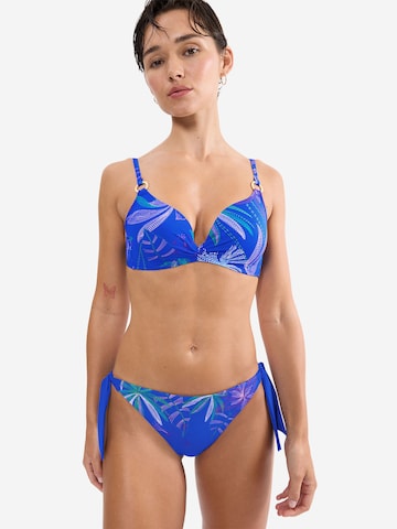 TRIUMPH Tai-Bikinislip ' Red Label Summer Tropics ' in Blau
