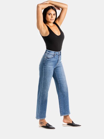 Articles of Society Wide leg Jeans 'Midtown' in Blauw