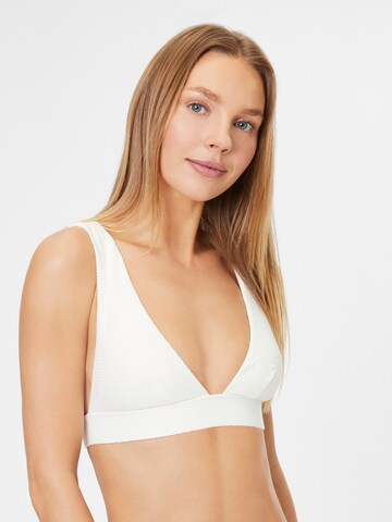 ETAM Triangen Bikiniöverdel 'VAHINE' i vit: framsida