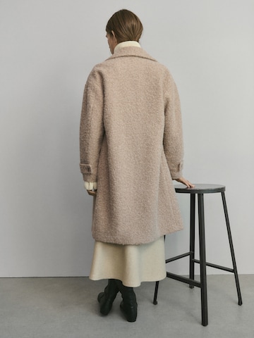 MANGO Between-seasons coat 'Finsti' in Beige