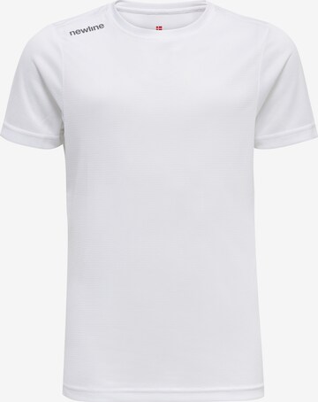 T-Shirt fonctionnel Newline en blanc : devant