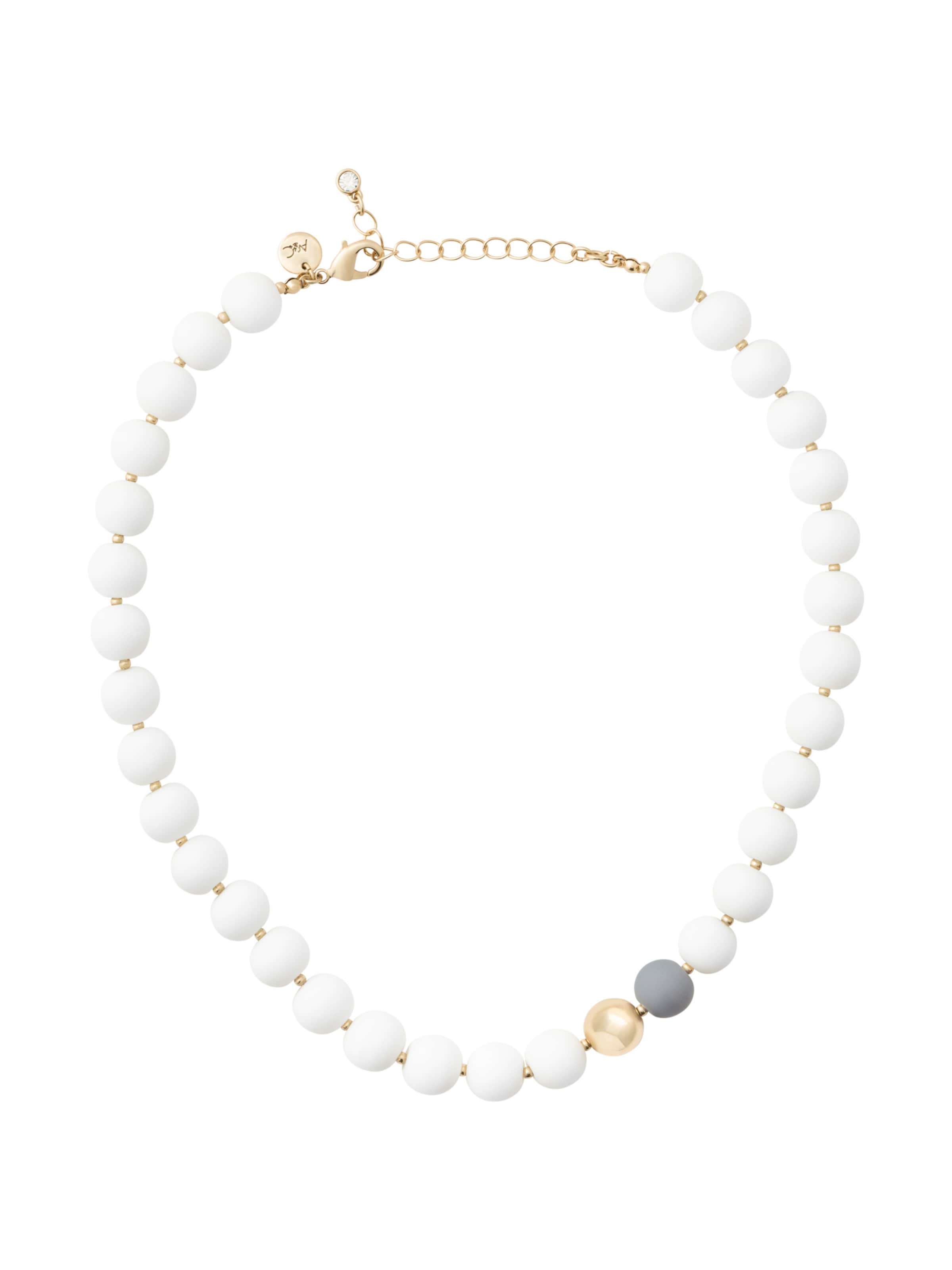 A&C Oslo – Nordic Design Jewellery Necklace 'White Dreams' in Gold: front