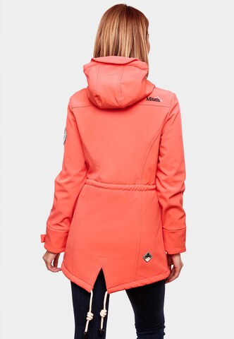 MARIKOO Raincoat 'Zimtzicke' in Orange