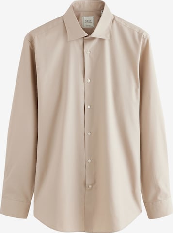 Next Средняя посадка Рубашка в Коричневый: спереди