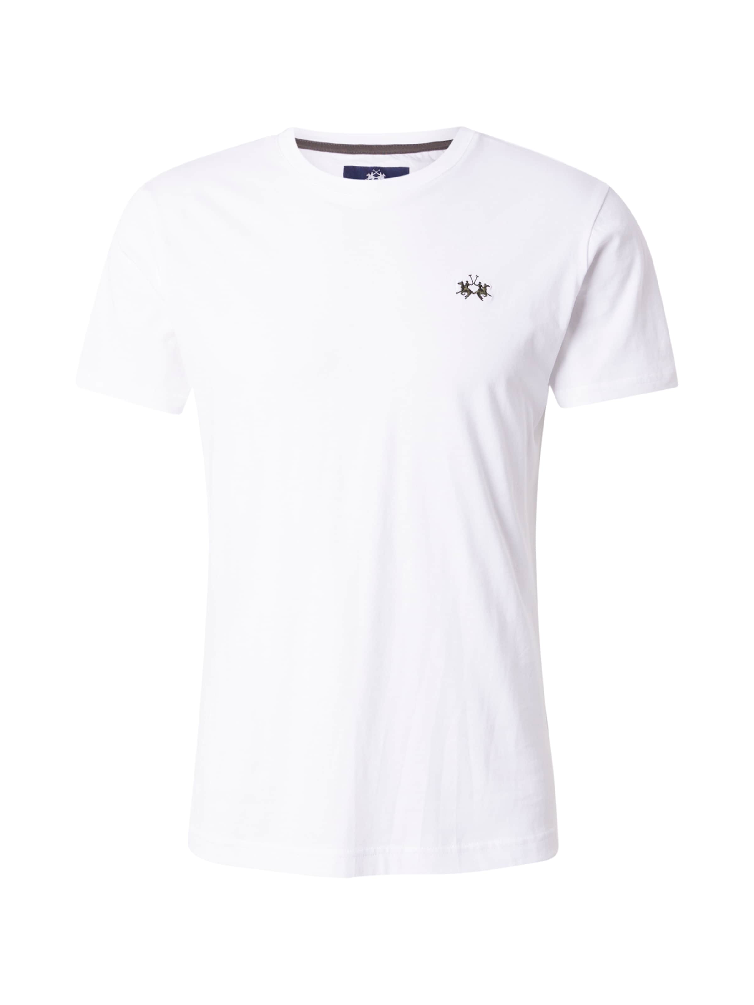 Maglietta di La Martina in bianco: frontale