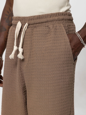 VAMOS CLO Comfort fit Sweatsuit 'Azalea' in Brown