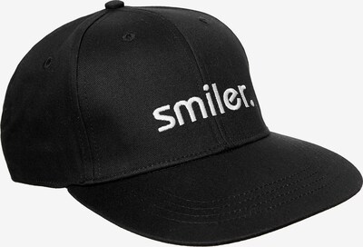 smiler. Snapback Cap shine. in schwarz, Produktansicht