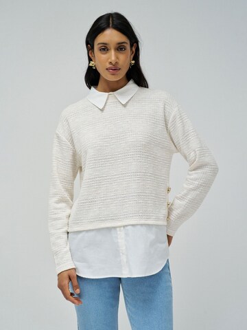 Salsa Jeans Trui in Beige: voorkant