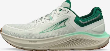 Chaussure de course Altra en blanc : devant