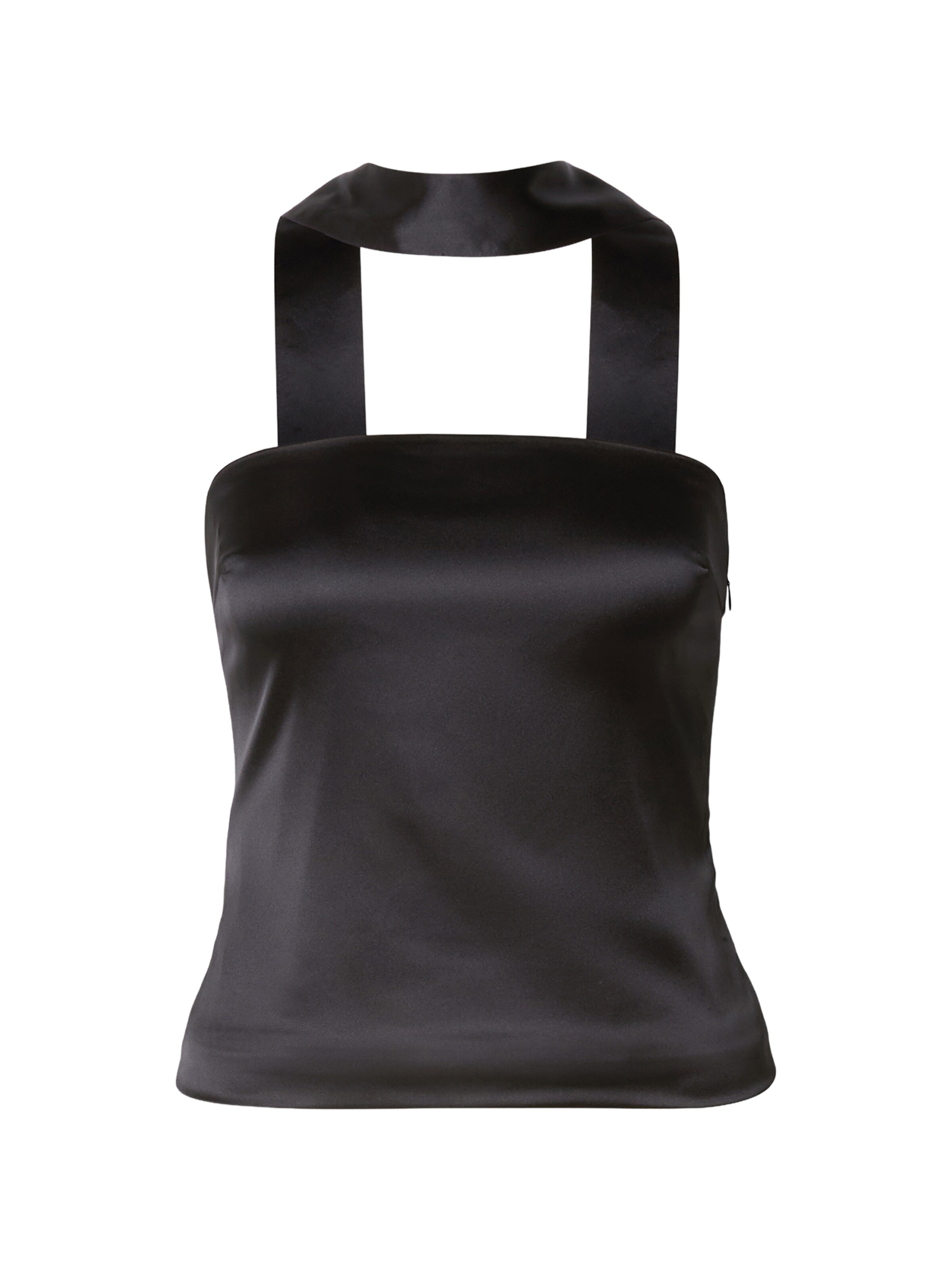 Gina Tricot Top – černá: přední strana