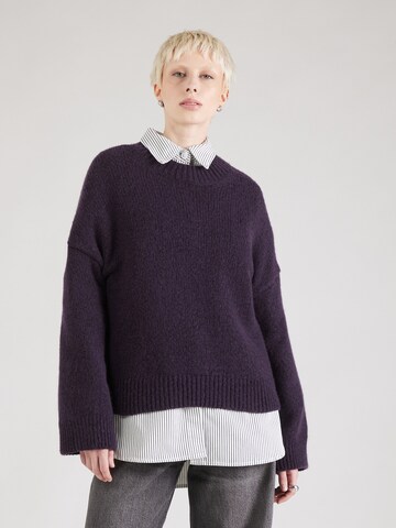 Pullover 'SADNA' di ARMEDANGELS in lilla: frontale