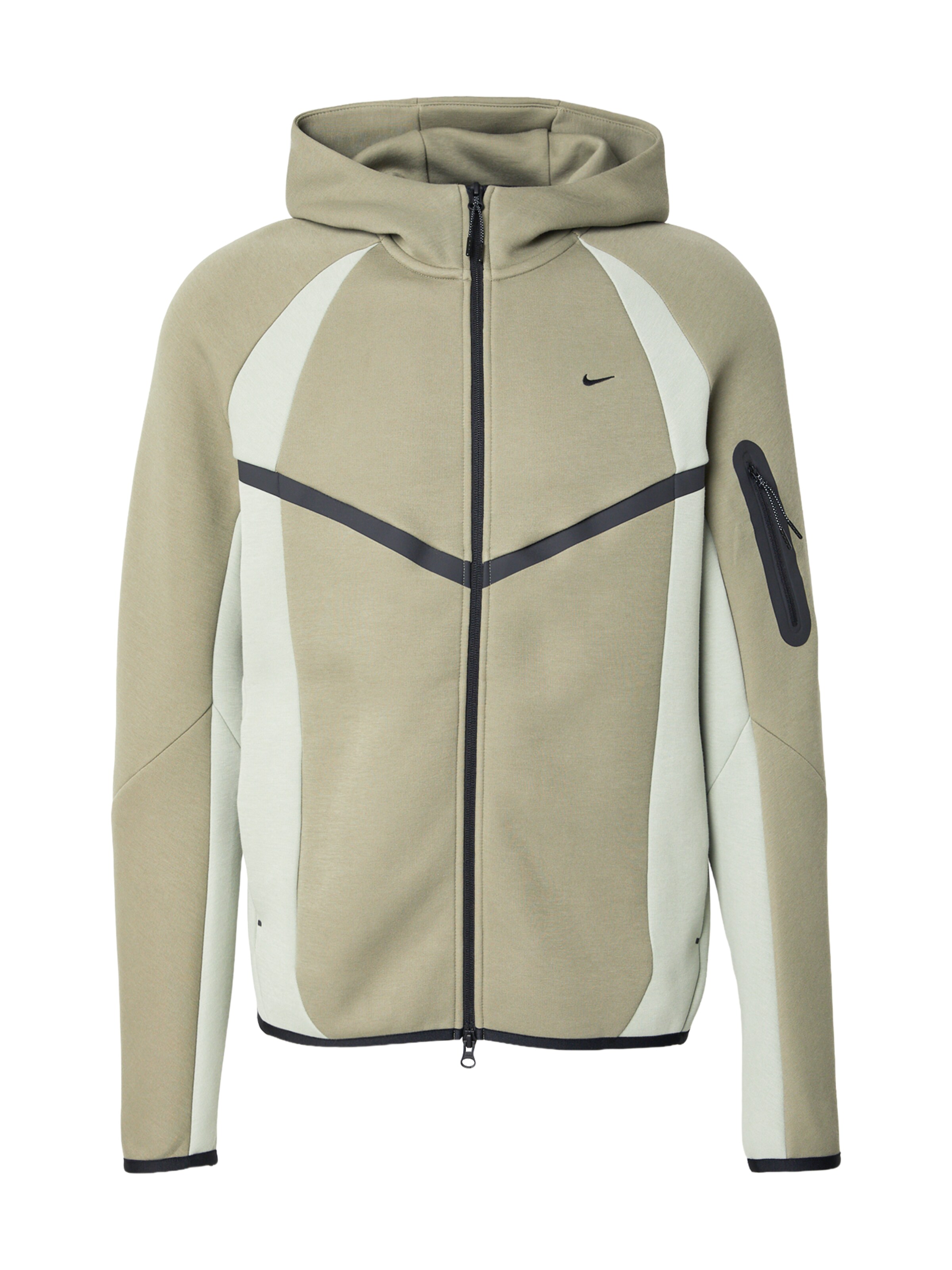 menta / pasztellzöld / fekete Nike Sportswear Tréning dzseki 'TECH FLC PRO' - XS, Termék nézet