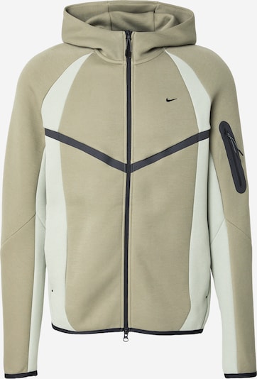 XS dydžio Džemperis 'TECH FLC PRO' iš Nike Sportswear, spalva – mėtų spalva / pastelinė žalia / juoda, Prekių apžvalga