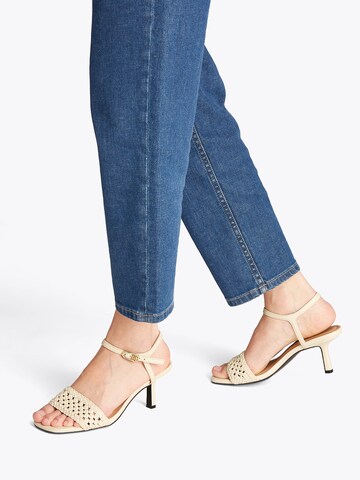 TOMMY HILFIGER Sandale in Beige
