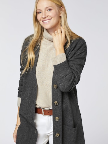Polo Sylt Knit Cardigan in Black
