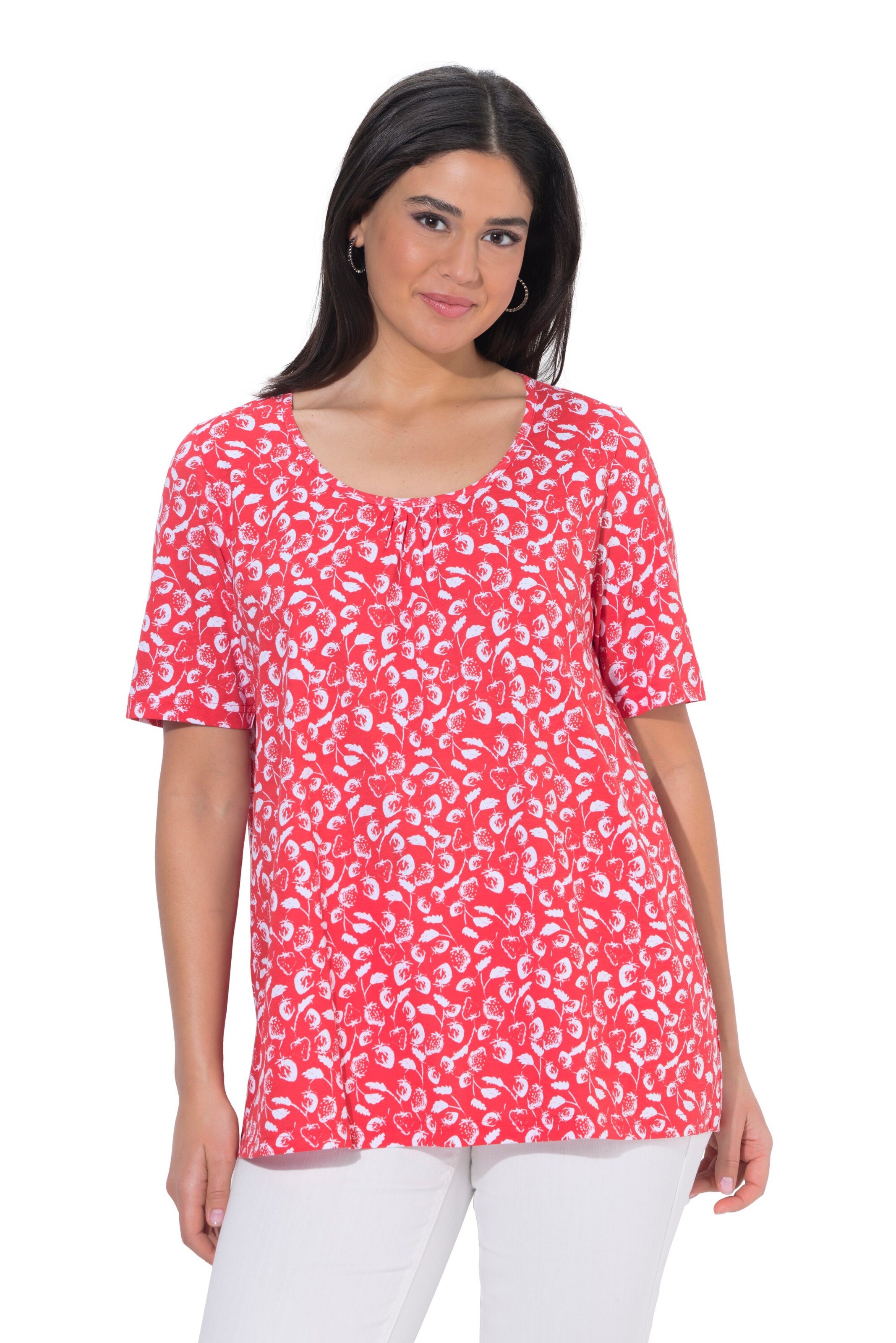 Ulla Popken Shirt in Red: front