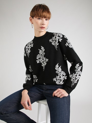 Pull-over Twinset en noir : devant