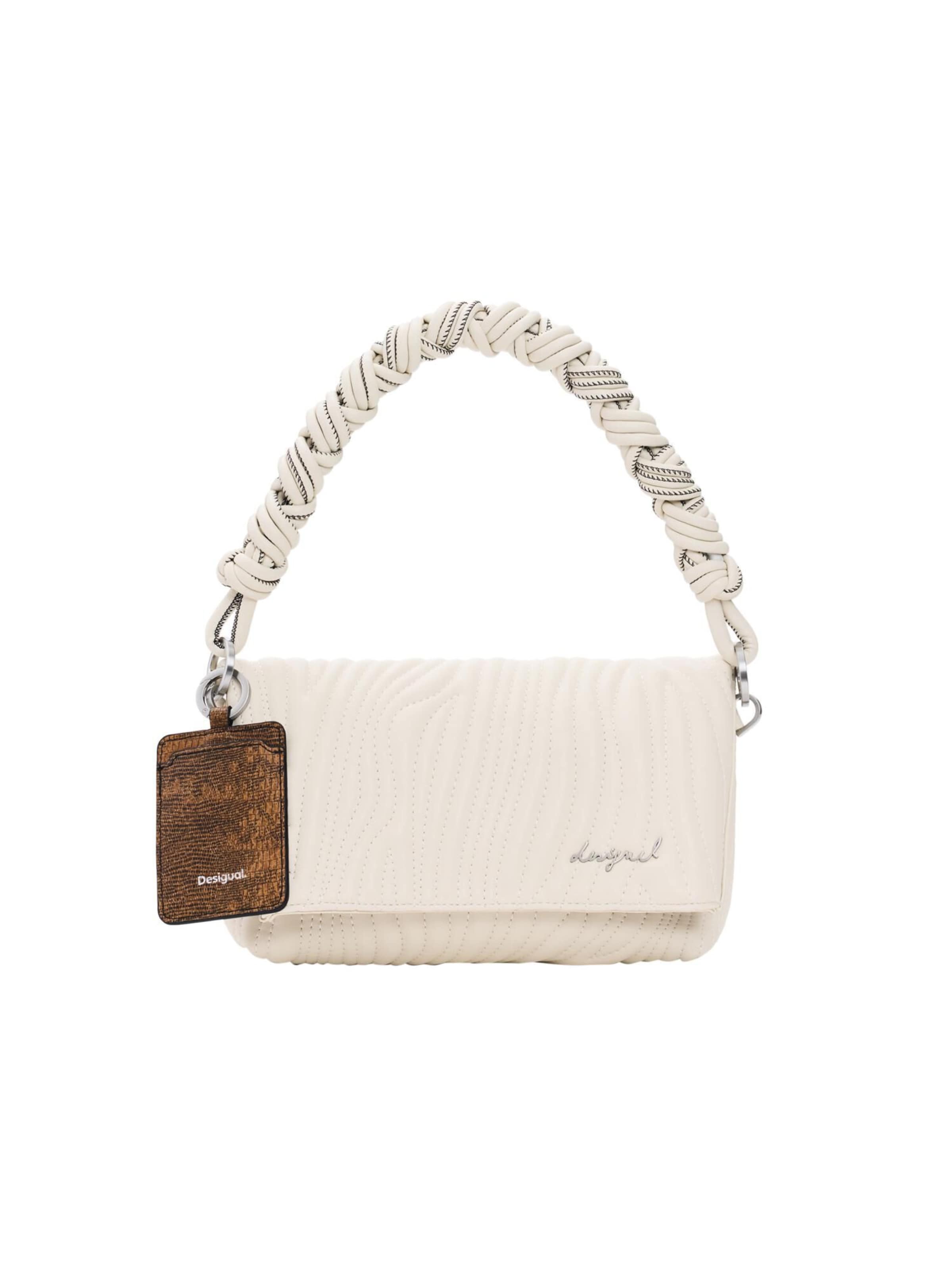Desigual Torba na ramię w kolorze biały: przód