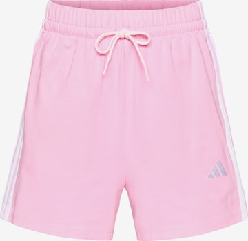 ADIDAS SPORTSWEARSportske hlače 'Essentials' - roza boja: prednji dio