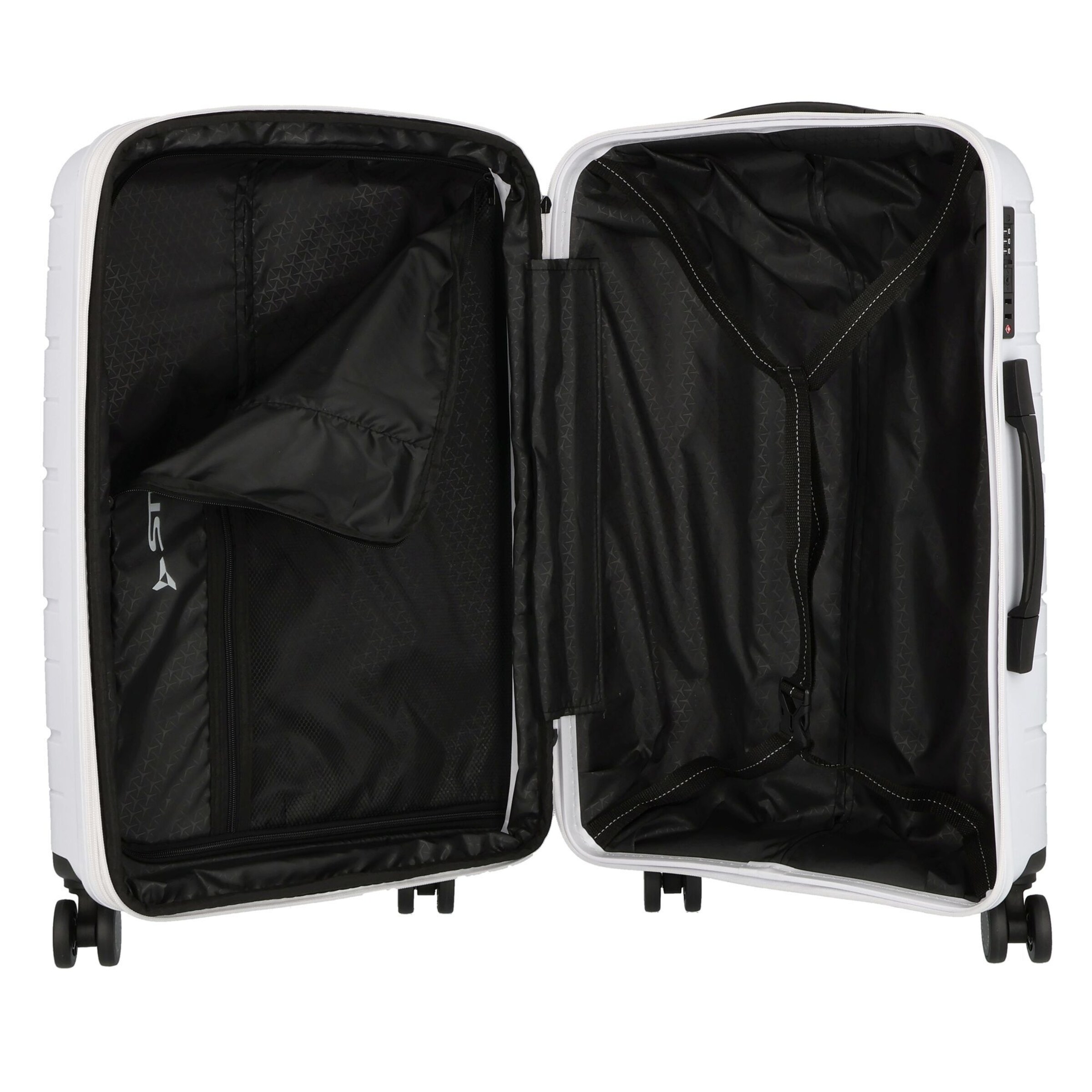 Polestream (STRZ) Suitcase Set in White