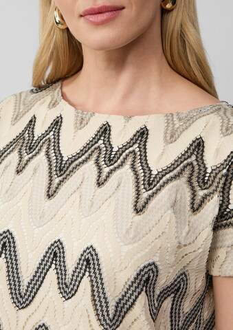 T-shirt s.Oliver BLACK LABEL en beige