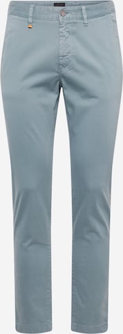 BOSS Orange Chino hlače 'Taber' | modra barva: sprednja stran