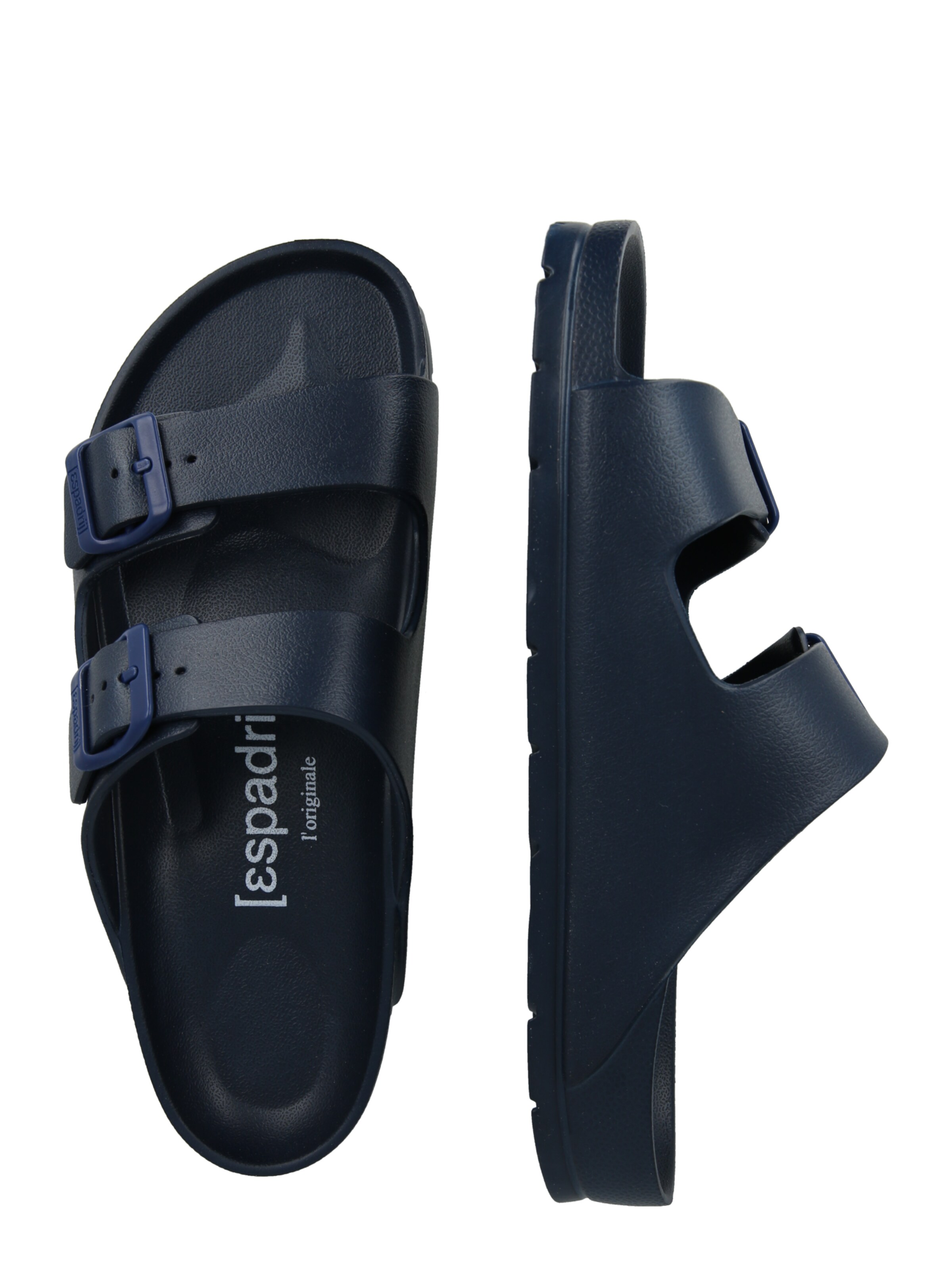 espadrij l´originale Muiltjes 'AMI' in Blauw