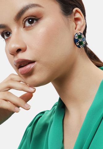 SOHI Earrings 'Abbye' in Green