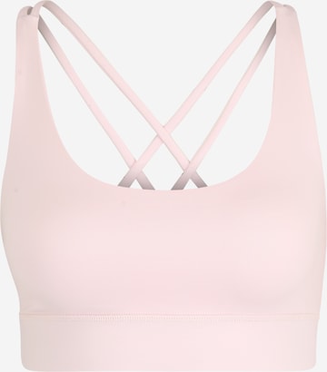 Hey Honey Sports Bra 'Criss' in Pink: front