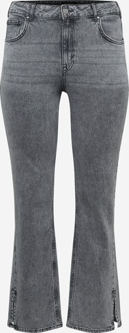 ONLY Carmakoma Regular Jeans in Grey: front