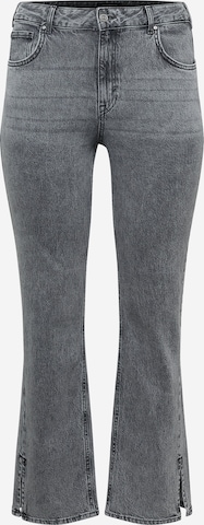 ONLY Carmakoma Regular Jeans in Grey: front