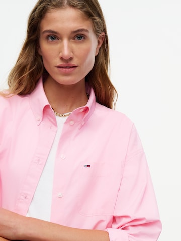 Tommy Jeans Blúzka 'ESSENTIAL' - Ružová