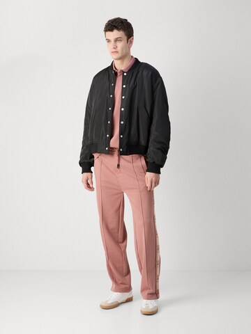 Loosefit Pantalon 'Dishorte' HUGO en rose