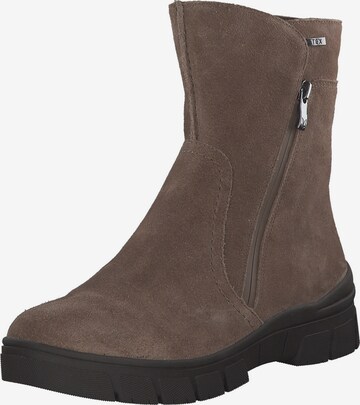 CAPRICE Ankle Boots in Brown: front