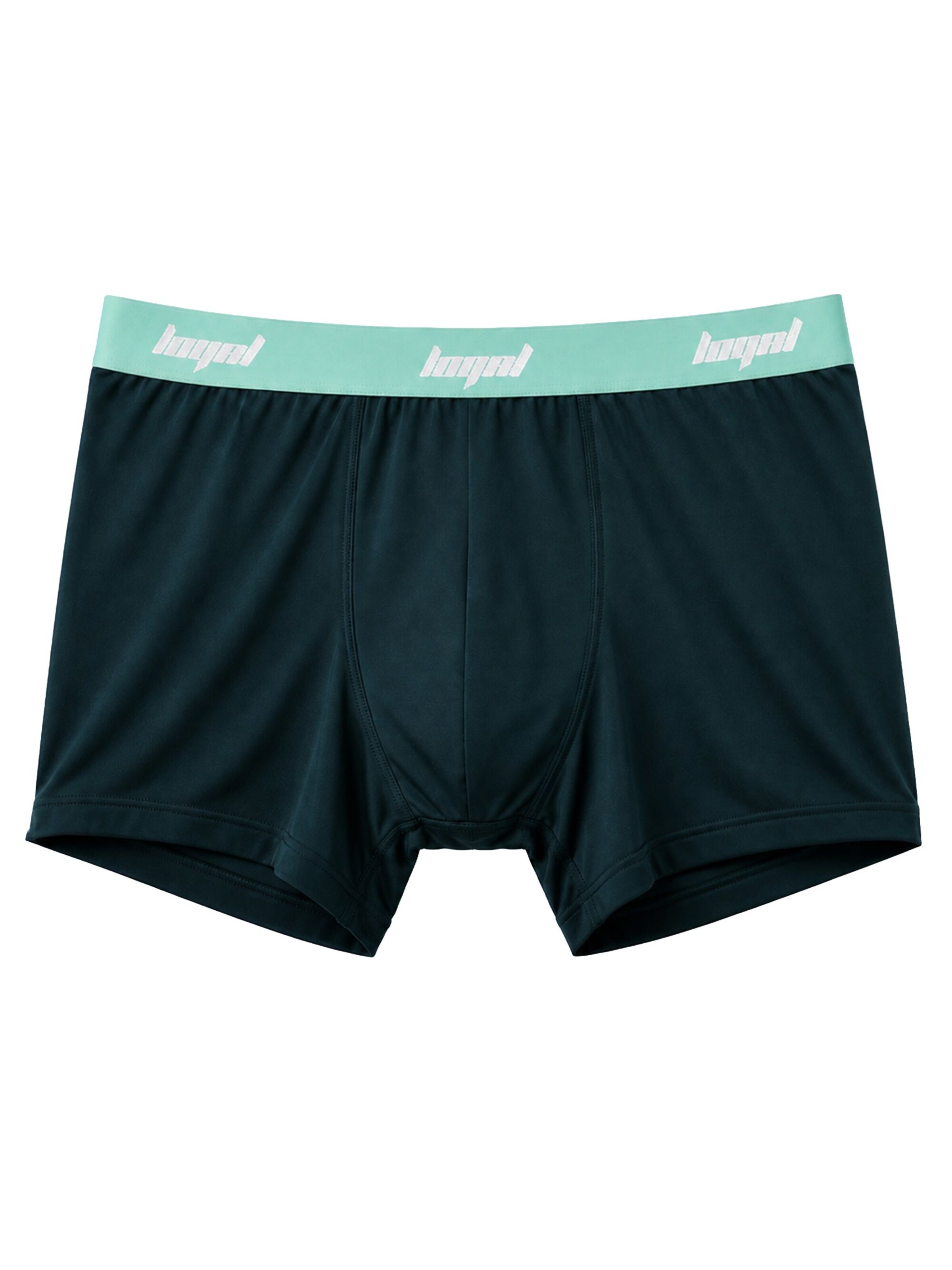 loyal 3er-Pack Boxershorts in Slim Fit in Grün
