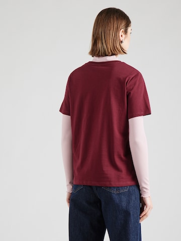 T-shirt 'PCRIA' PIECES en rouge