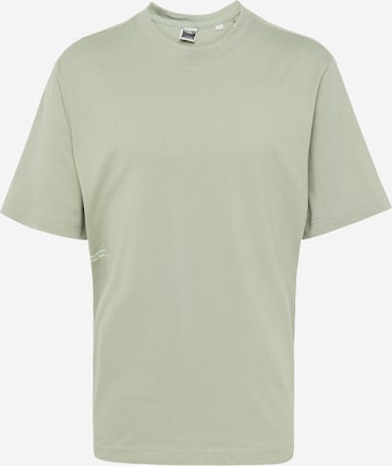 zaļš JACK & JONES T-Krekls 'SIGNAL': no priekšpuses